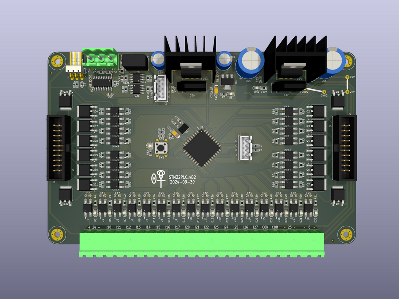 STM32PLC模块设计完成
