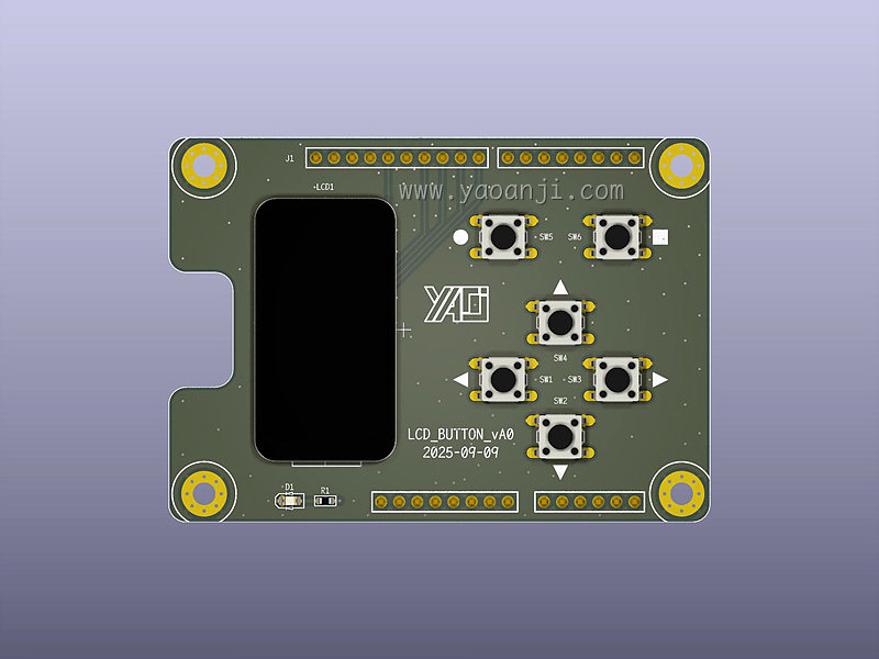 屏幕按键扩展模块